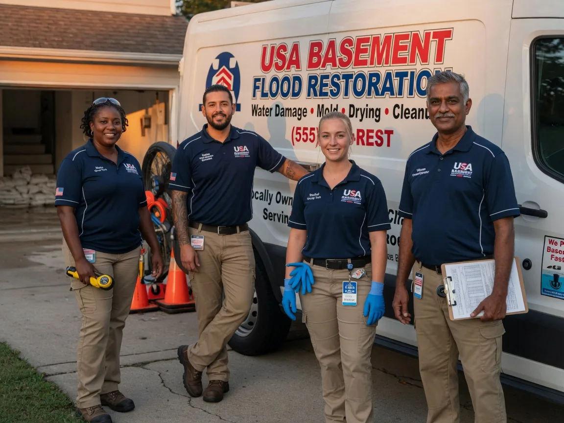 Basement Flood Cleanup company in Adamsville, OH